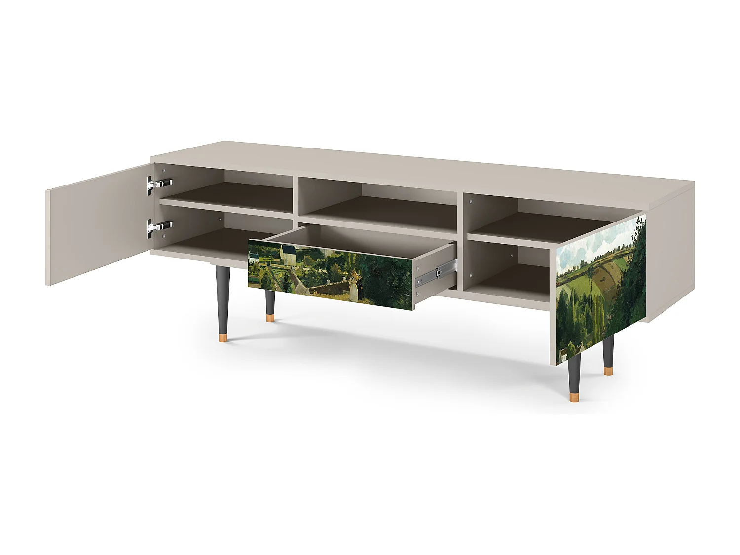 TV-meubel - 170х59х41 cm - T6 - Jalais Hill by Pissarro, Zand