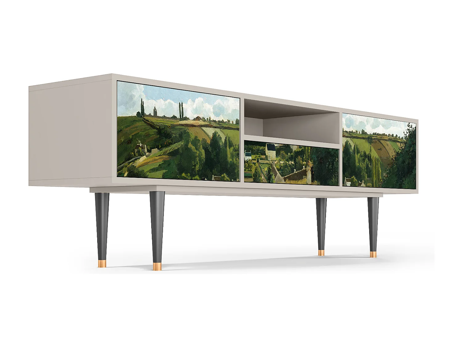 Meuble TV - 170х59х41 cm - T6 - Jalais Hill by Pissarro, Sable