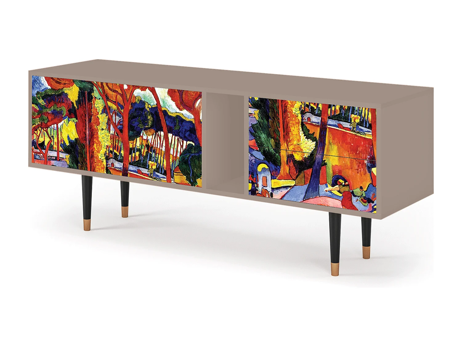 Meuble TV - 170х69х48 cm - T1 - The Turning Road, Latte