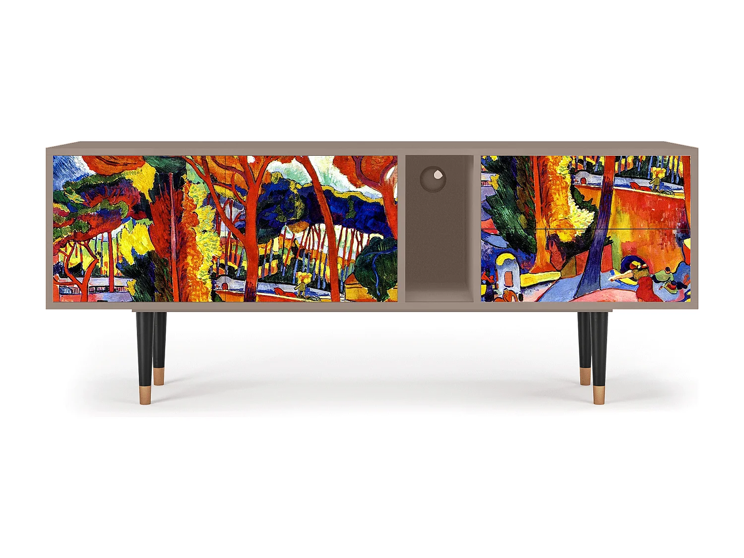 TV-meubel - 170х69х48 cm - T1 - The Turning Road, Latte