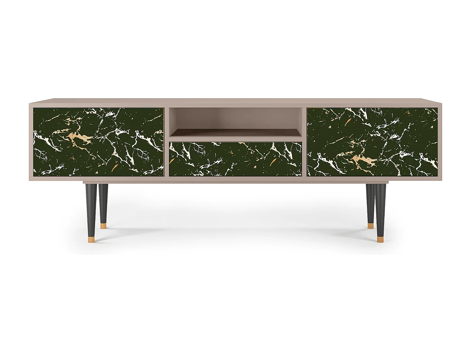 Meuble TV - 170х59х41 cm - T6 - Amazon Forest, Latte