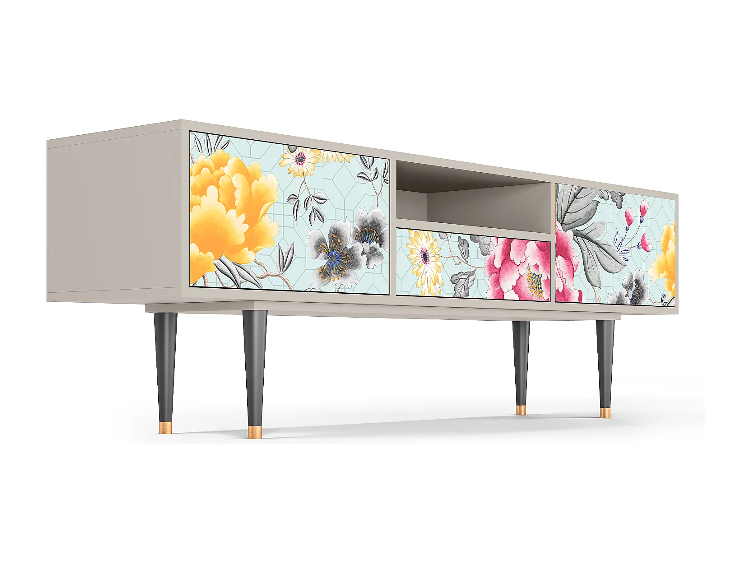 Mueble de TV - 170х59х41 cm - T6 - Sky Garden, Arena