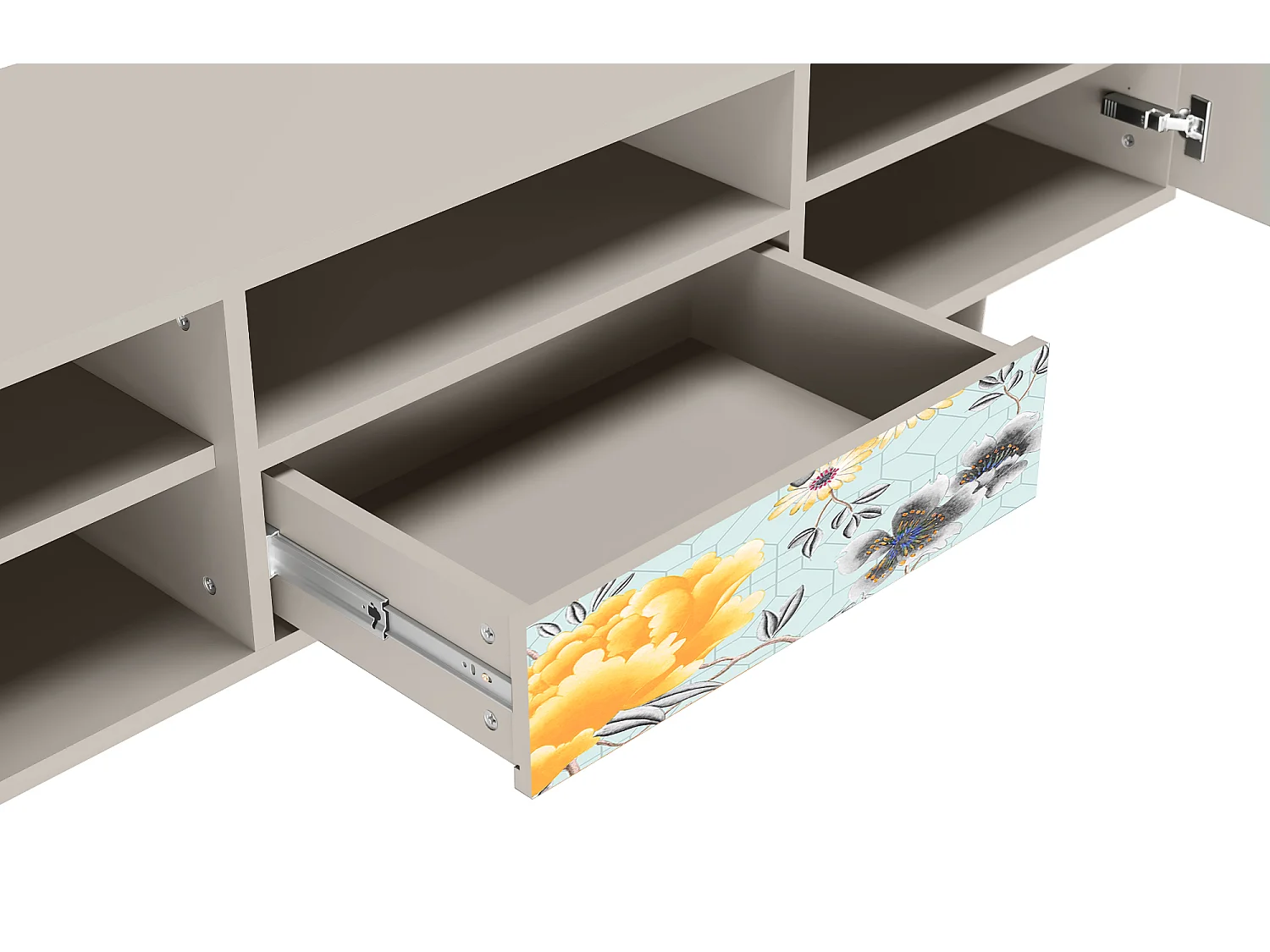 Mueble de TV - 170х59х41 cm - T6 - Sky Garden, Arena