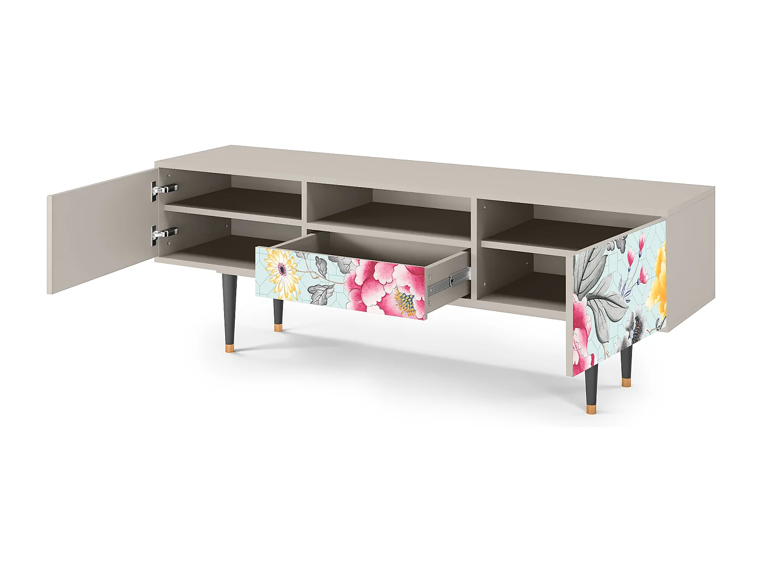 Mueble de TV - 170х59х41 cm - T6 - Sky Garden, Arena
