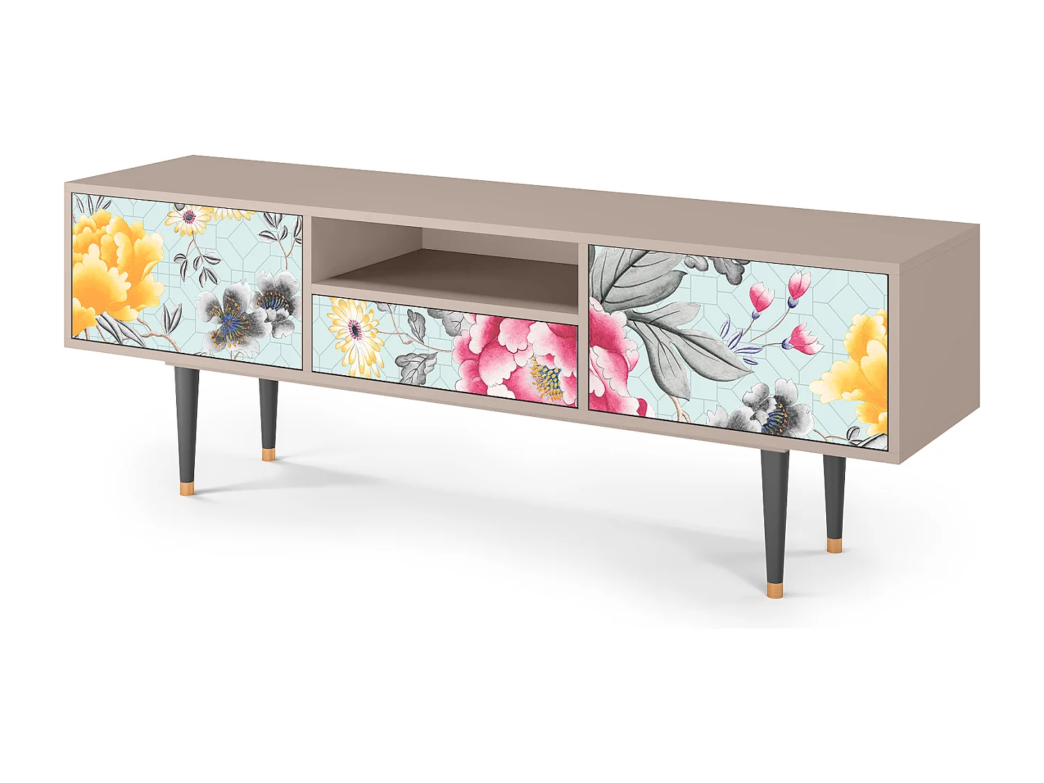 Meuble TV - 170х59х41 cm - T6 - Sky Garden, Sable