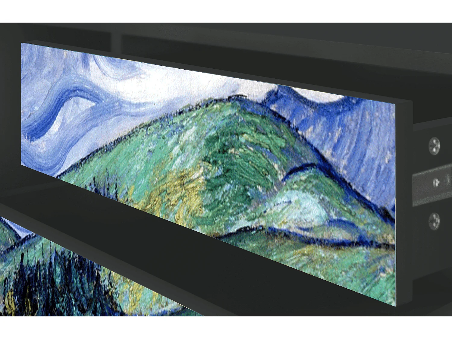 TV-meubel - 170х59х48 cm - T4 - Landscape, Antraciet