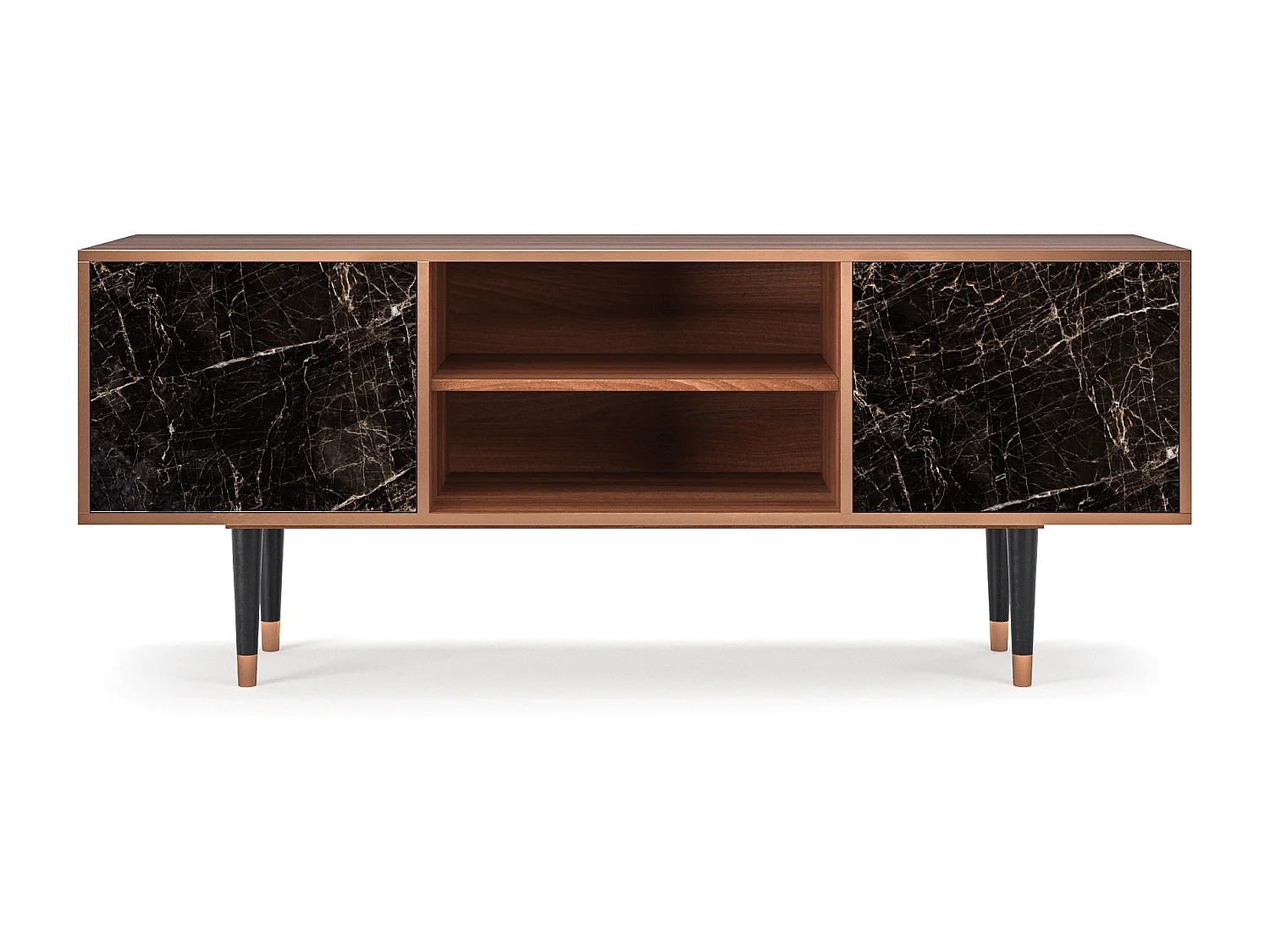 Meuble TV - 170х69х48 cm - T2 - Night Abyss, Noyer