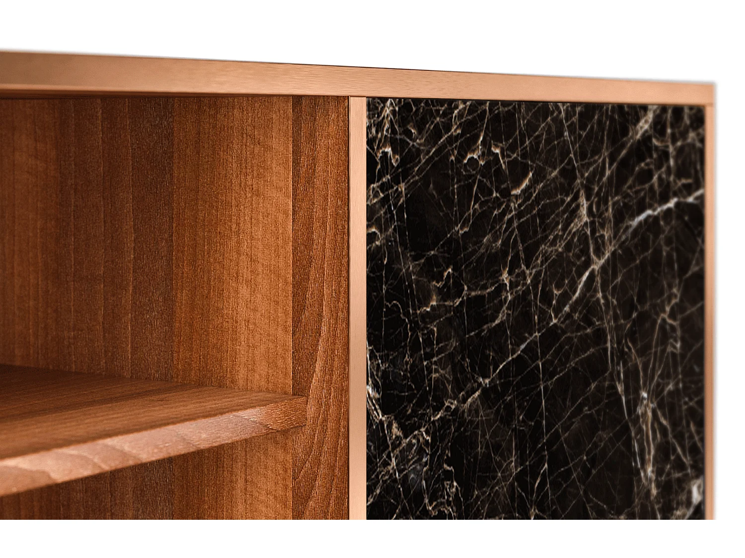 Meuble TV - 170х69х48 cm - T2 - Night Abyss, Noyer