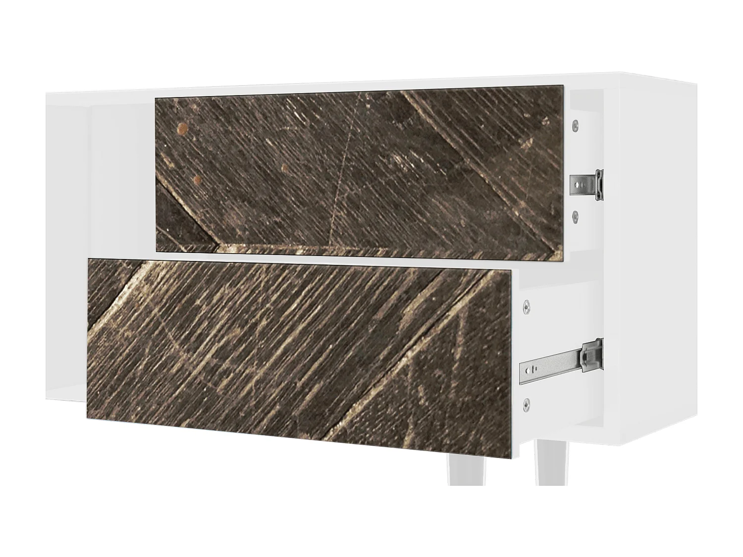 Szafka RTV - 170х69х48 cm - T1 - Wise Tree, Biały