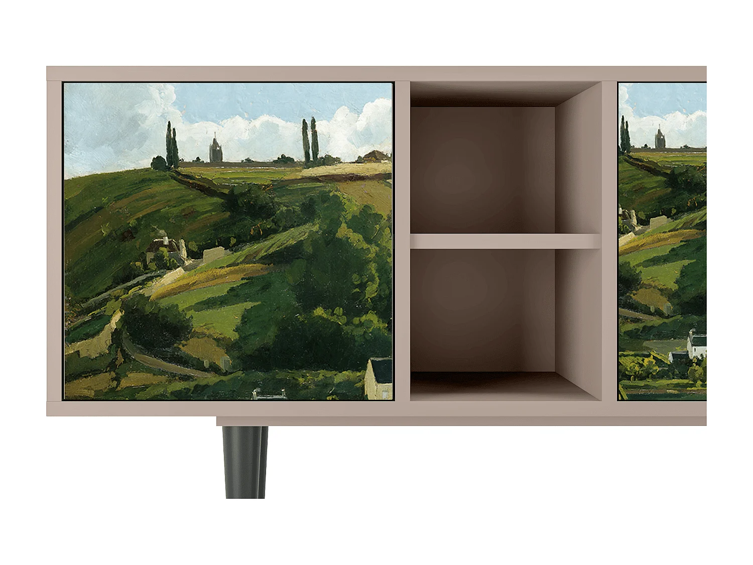 Meuble TV - 150х69х41 cm - T5 - Jalais Hill by Pissarro, Latte