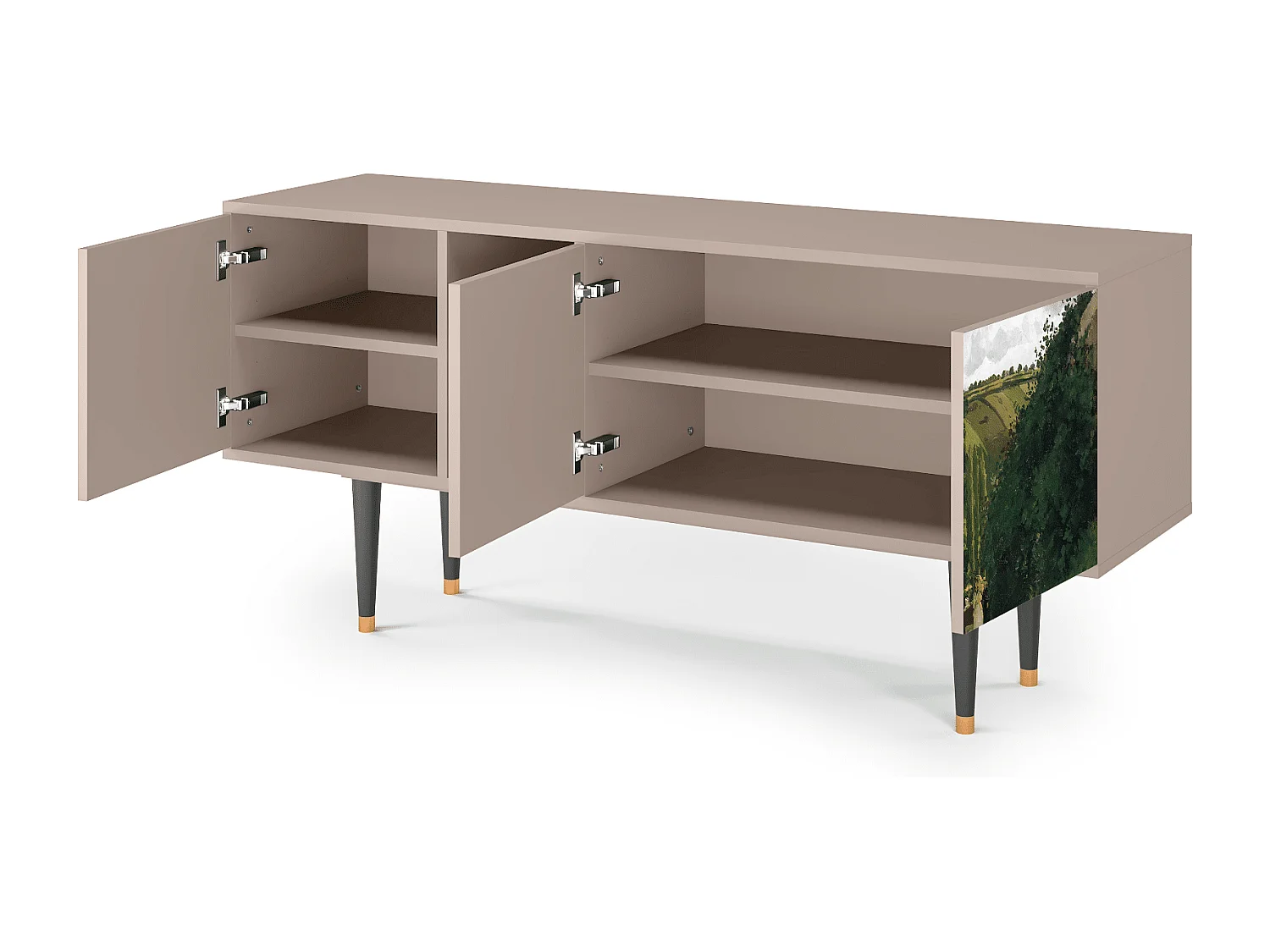 Meuble TV - 150х69х41 cm - T5 - Jalais Hill by Pissarro, Latte