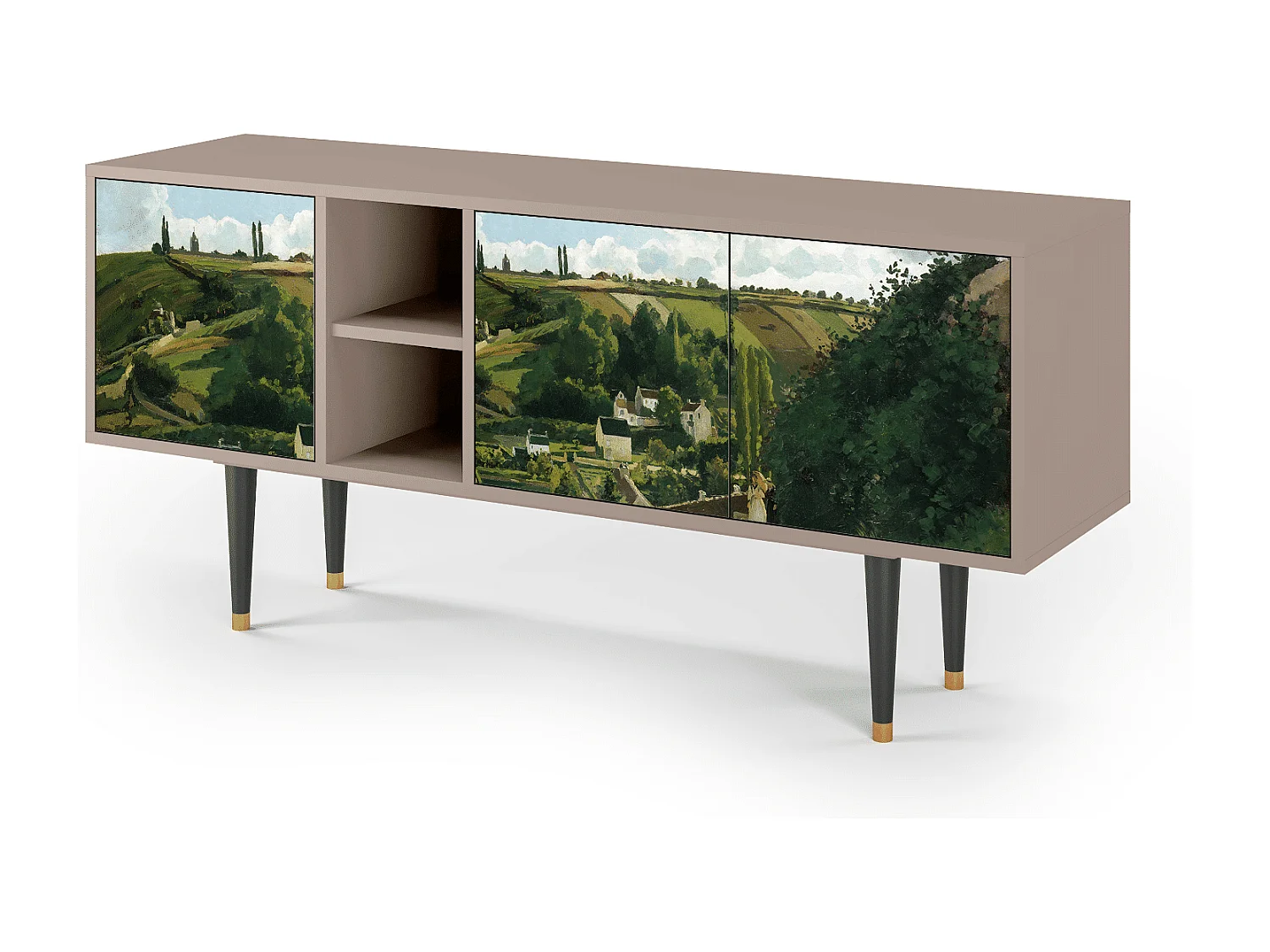 TV-Möbel - 150х69х41 cm - T5 - Jalais Hill by Pissarro, Latte