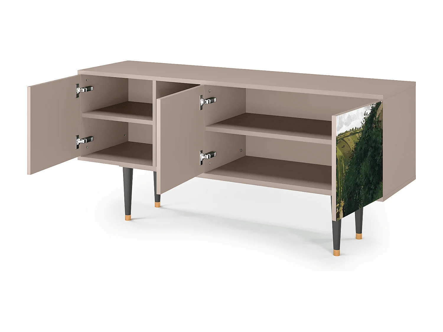 Meuble TV - 150х69х41 cm - T5 - Jalais Hill by Pissarro, Latte