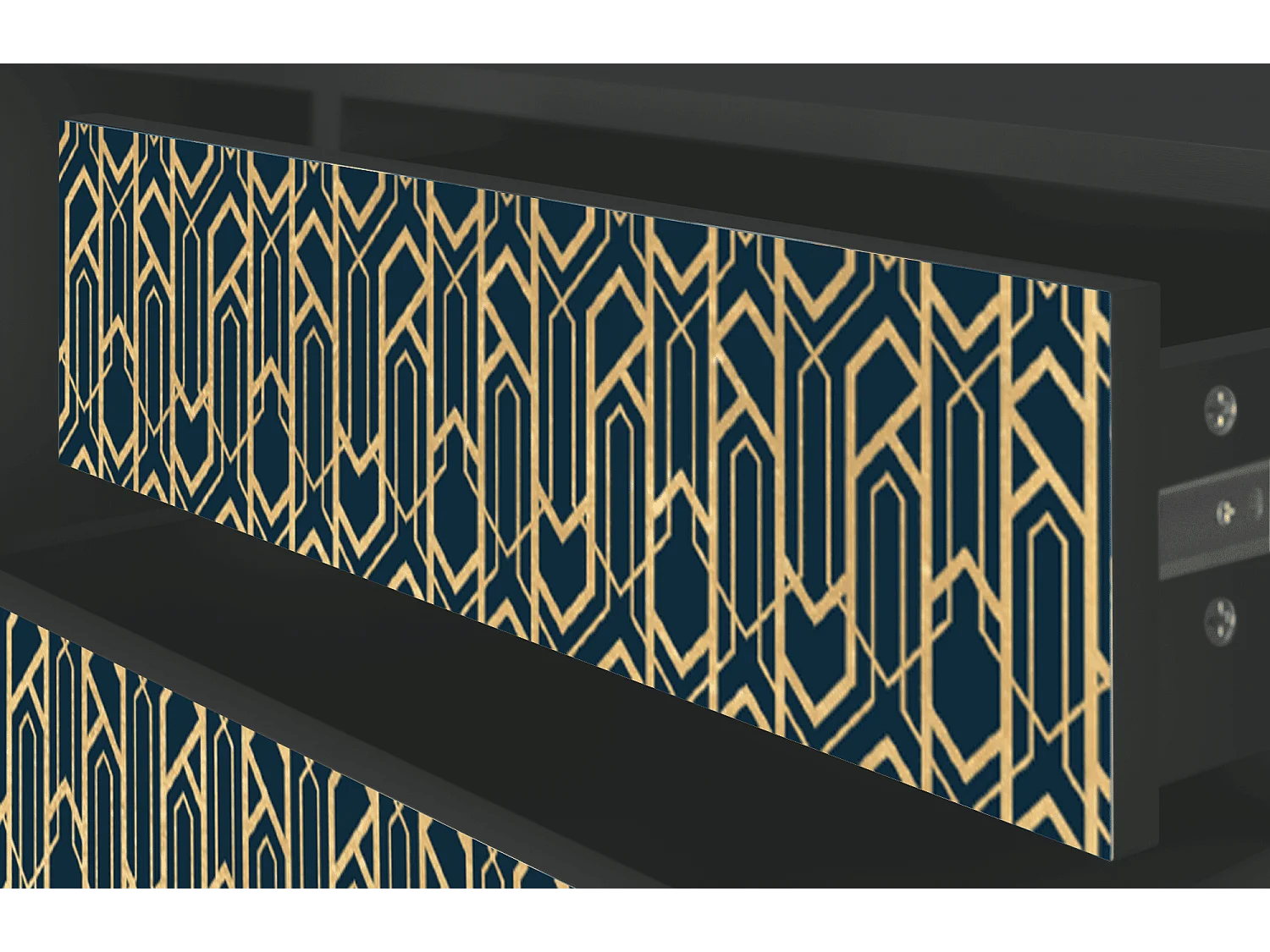 TV-meubel - 170х59х48 cm - T4 - Golden Empire, Antraciet