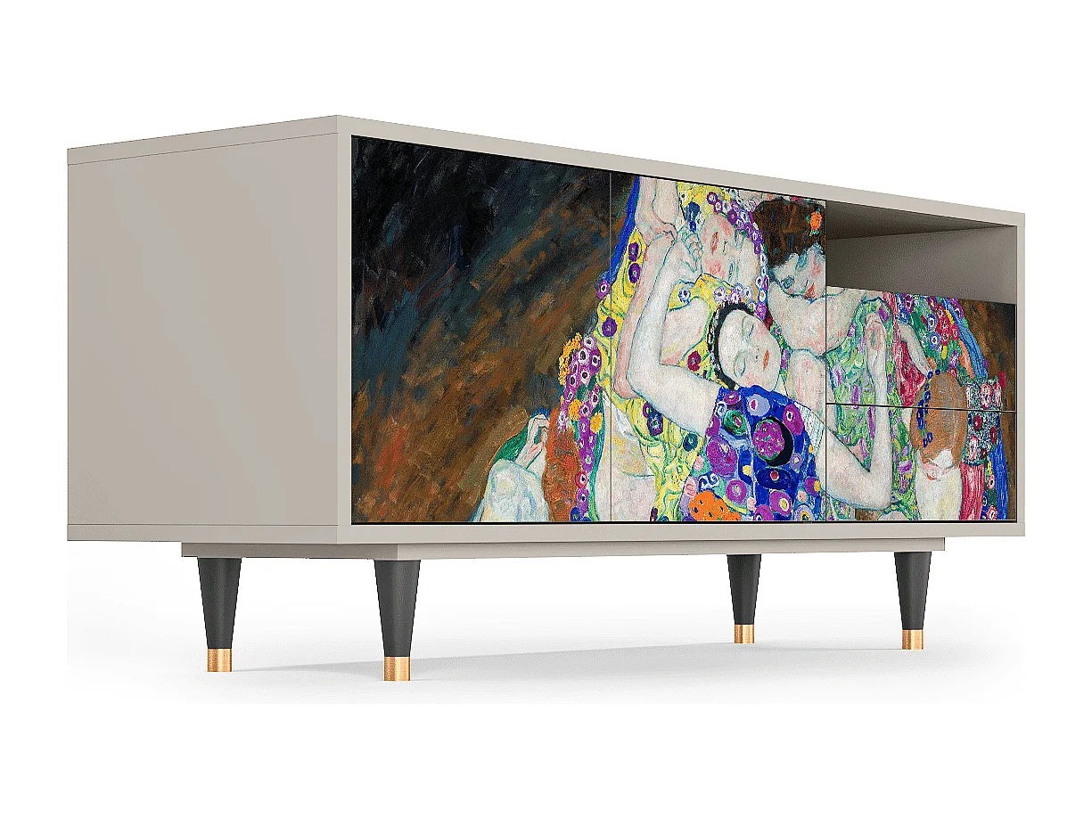 TV-Möbel - 125х56х41 cm - T7 - The Maiden by Klimt, Sand