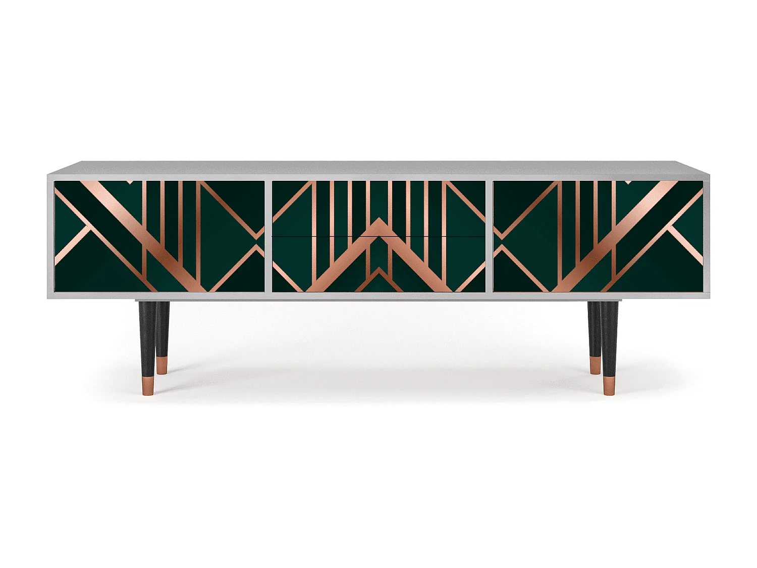 TV-meubel - 170х59х48 cm - T4 - Emerald Gatsby, Grijs