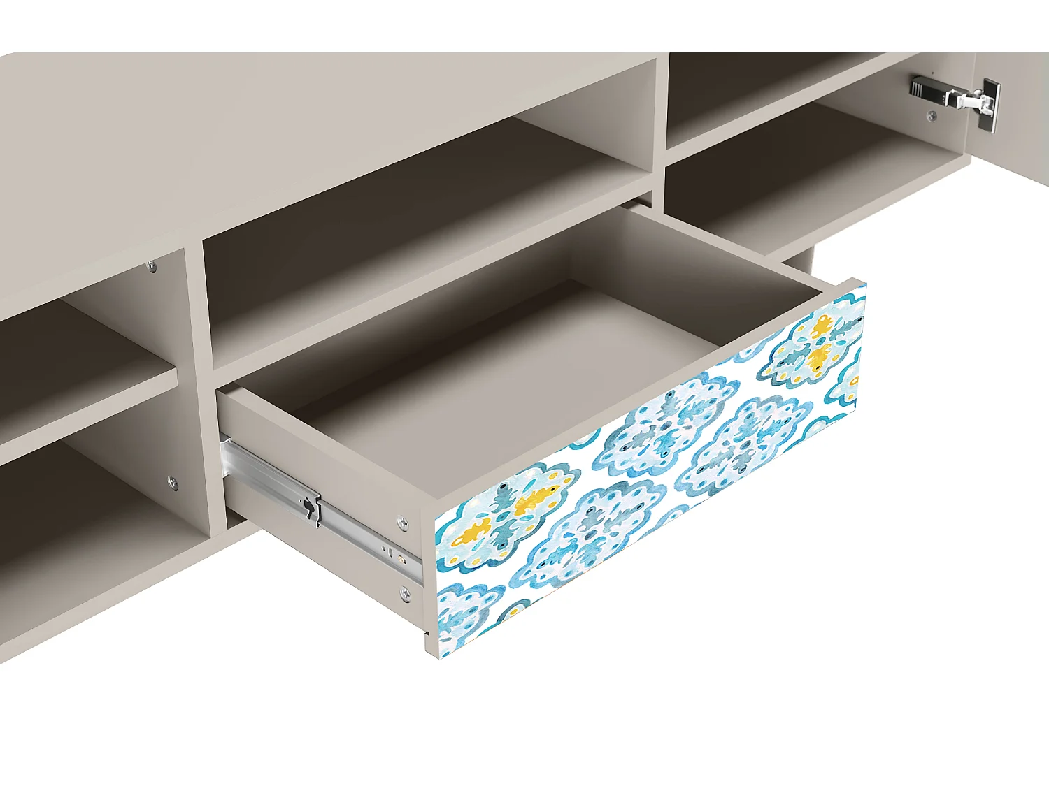 Meuble TV - 170х59х41 cm - T6 - Portugese tiles, Sable