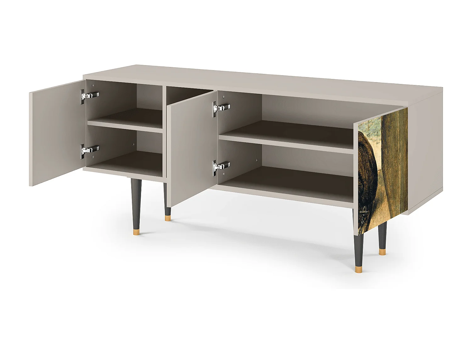 Meuble TV - 150х69х41 cm - T5 - Two Monkeys, Sable