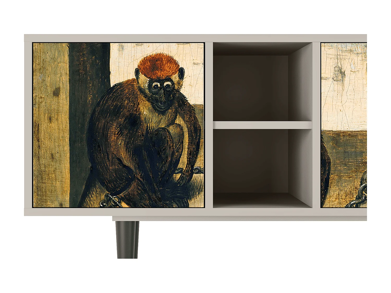 Meuble TV - 150х69х41 cm - T5 - Two Monkeys, Sable