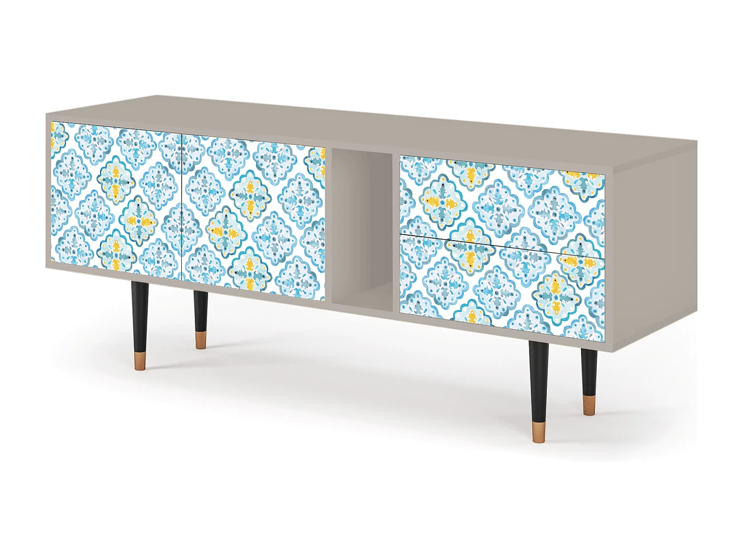 Meuble TV - 170х69х48 cm - T1 - Portugese tiles, Sable