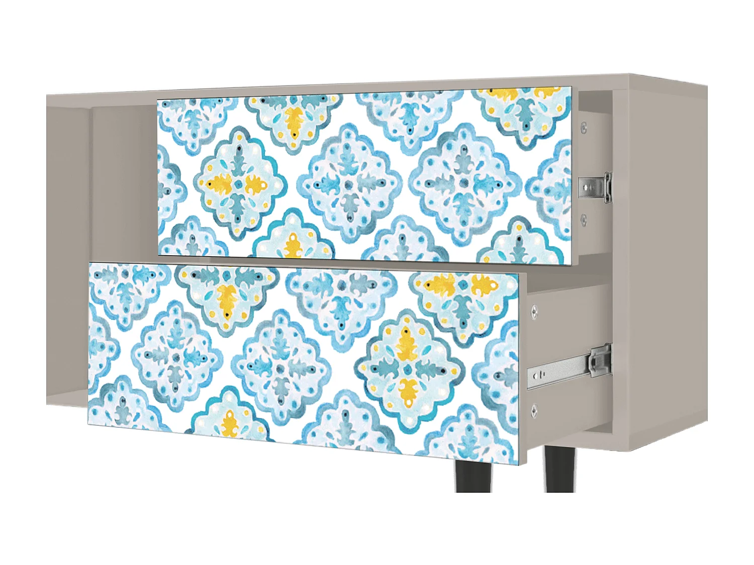 Meuble TV - 170х69х48 cm - T1 - Portugese tiles, Sable