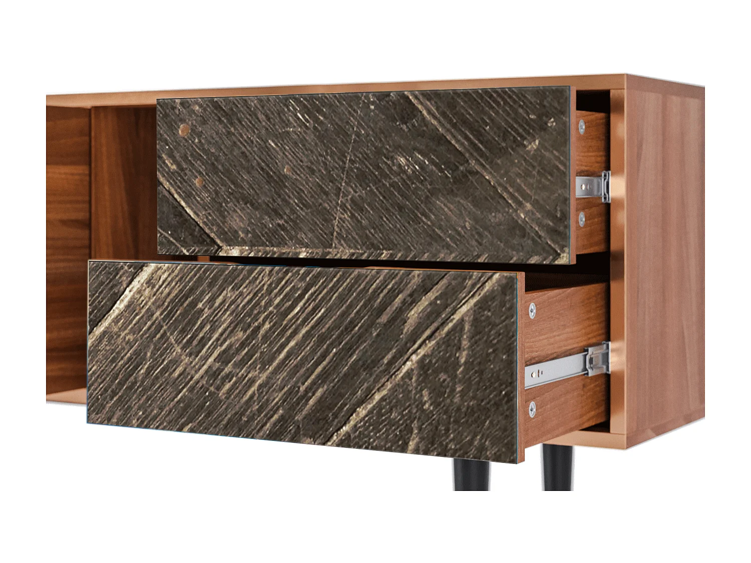 Szafka RTV - 170х69х48 cm - T1 - Wise Tree, Orzech