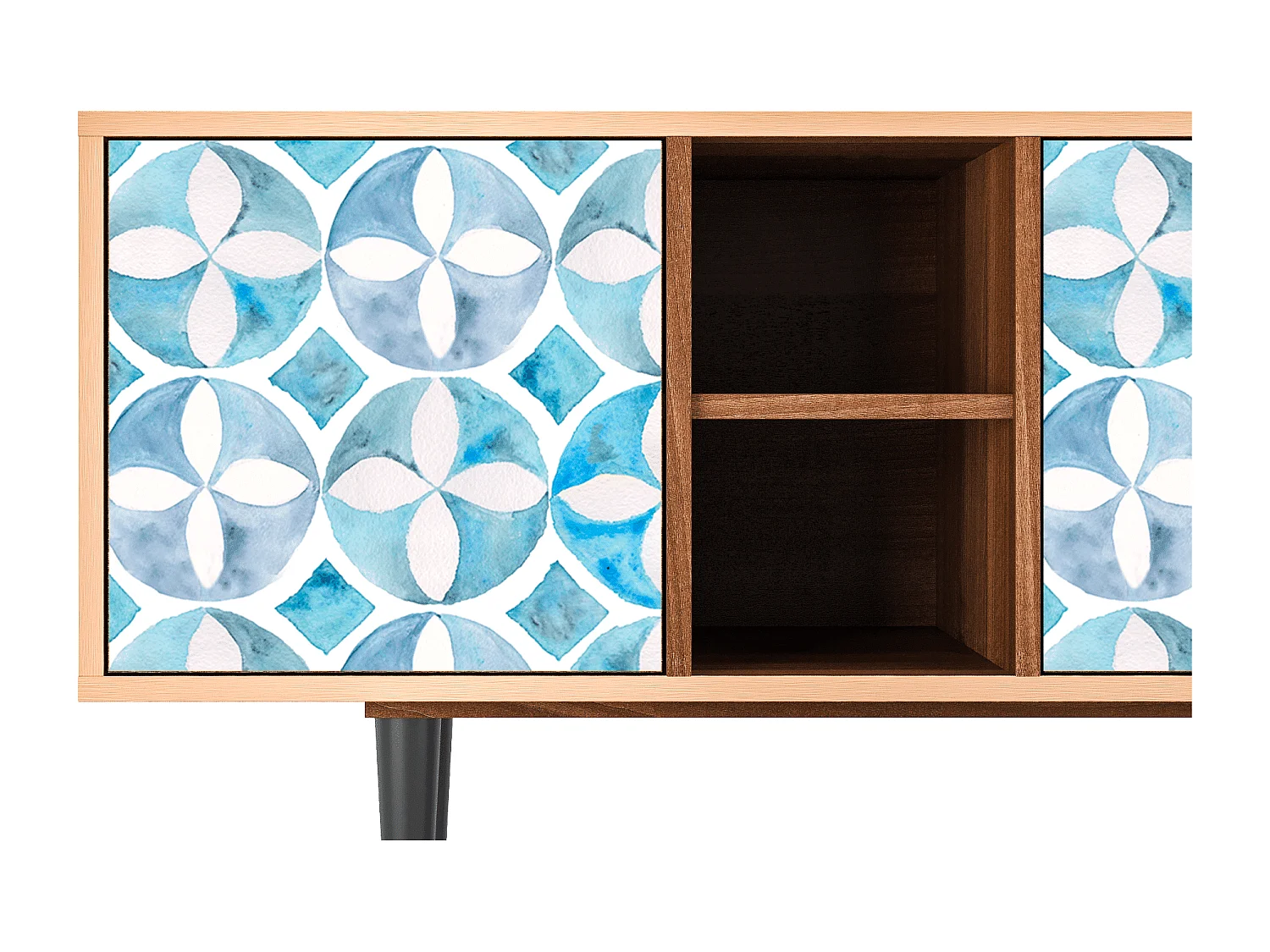 Mobile TV - 150х69х41 cm - T5 - Porto Mood, Noce