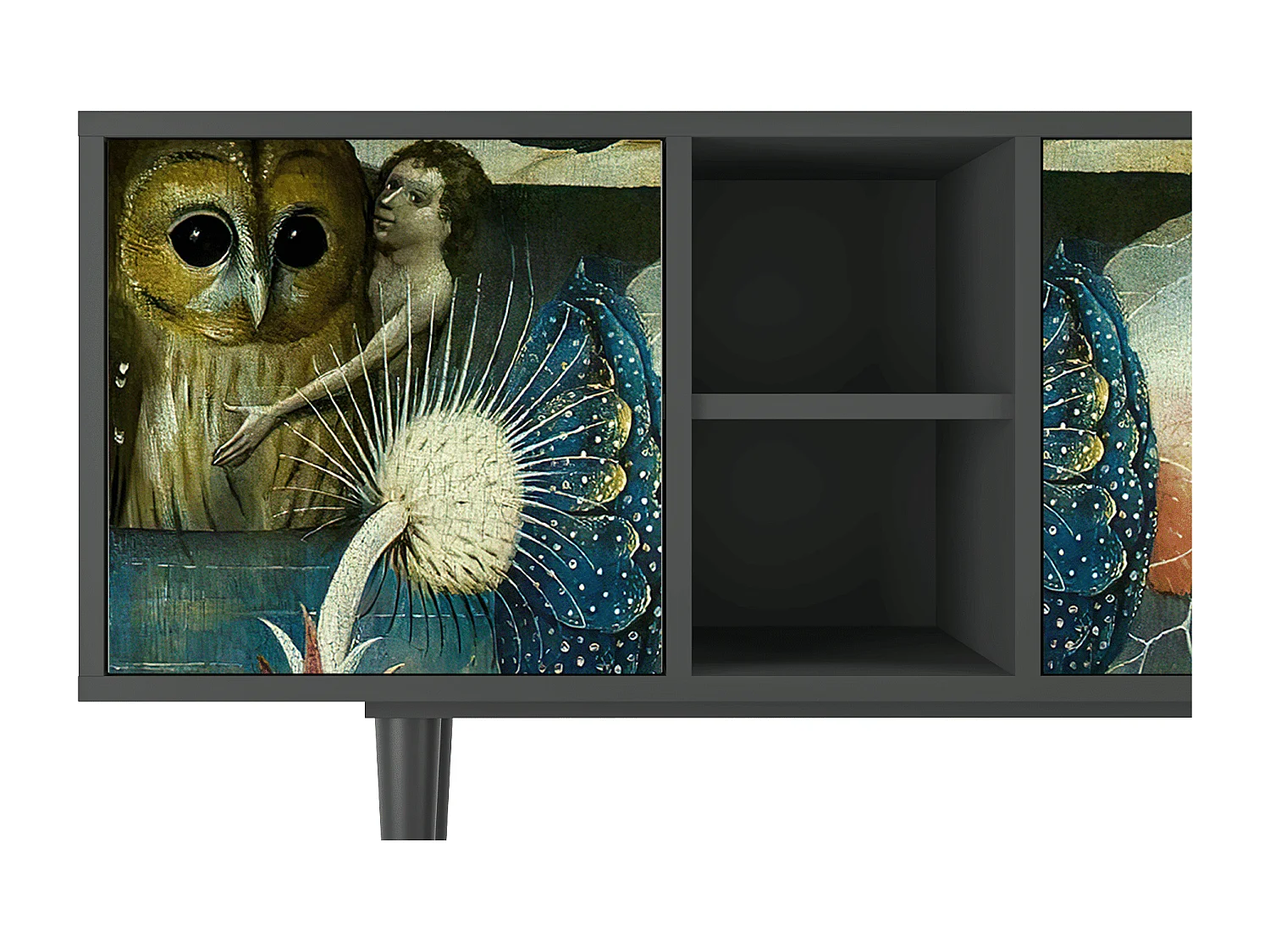 TV-meubel - 150х69х41 cm - T5 - The Garden Of by Bosch, Antraciet