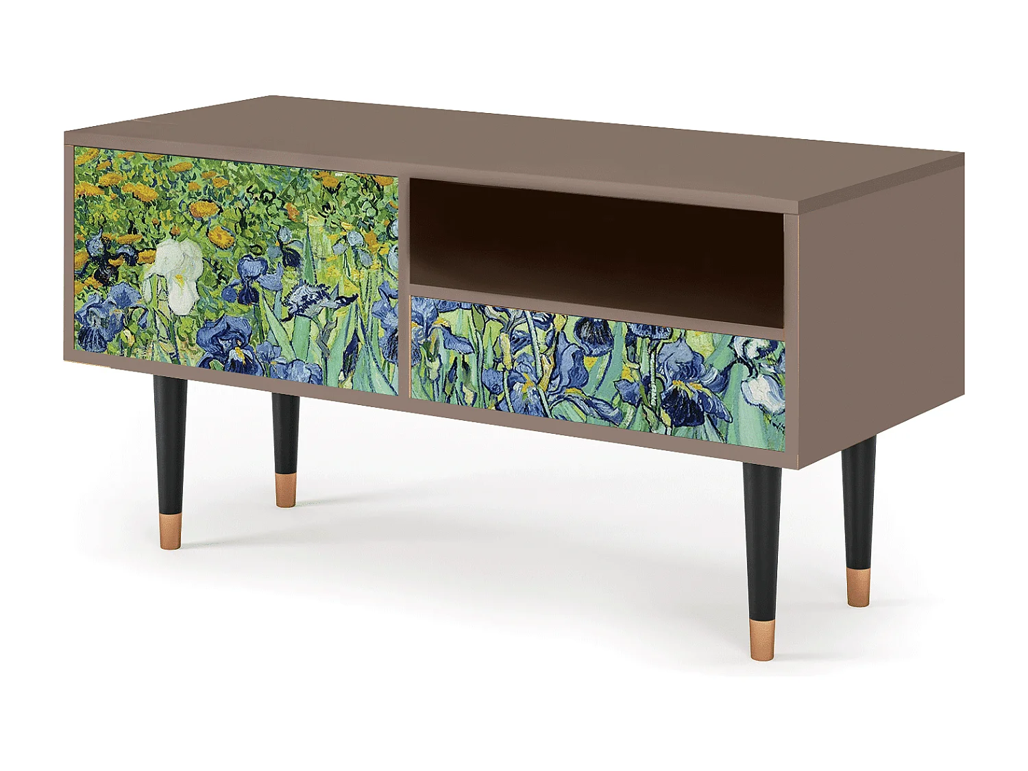 TV-Möbel - 115х59х48 cm - T3 - Irises , Latte