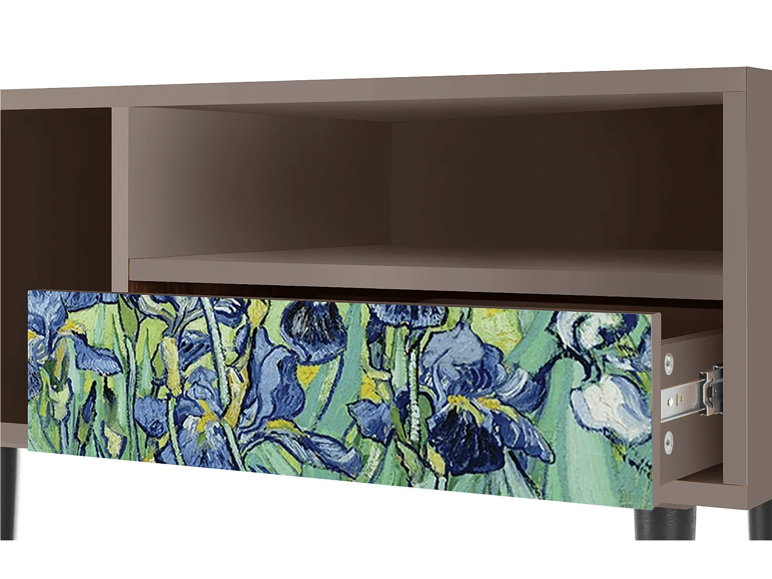 TV-Möbel - 115х59х48 cm - T3 - Irises , Latte