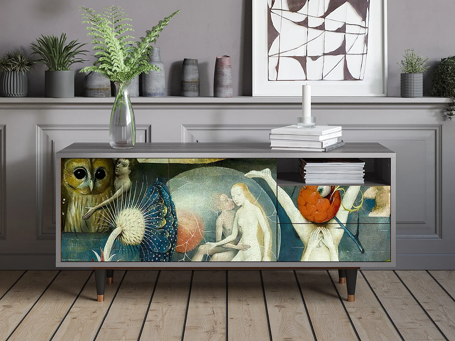 TV-Möbel - 125х56х41 cm - T7 - The Garden Of by Bosch, Grau