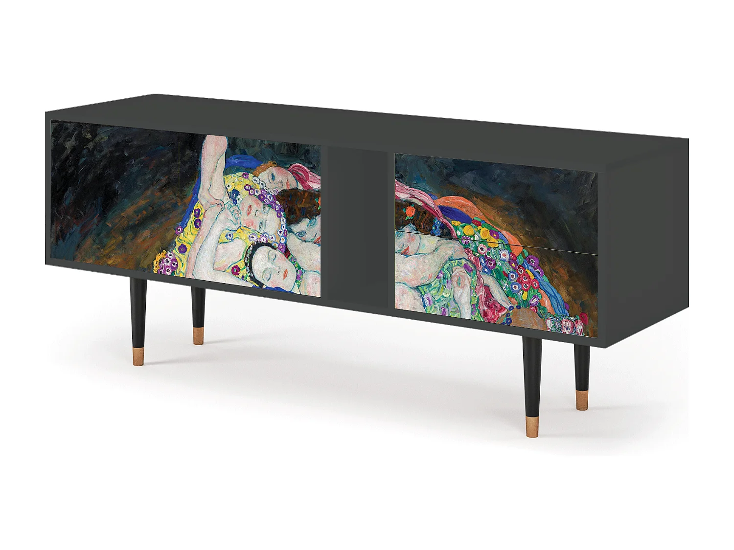 Meuble TV - 170х69х48 cm - T1 - The Maiden by Klimt, Anthracite