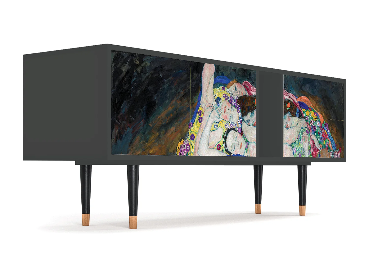 Meuble TV - 170х69х48 cm - T1 - The Maiden by Klimt, Anthracite