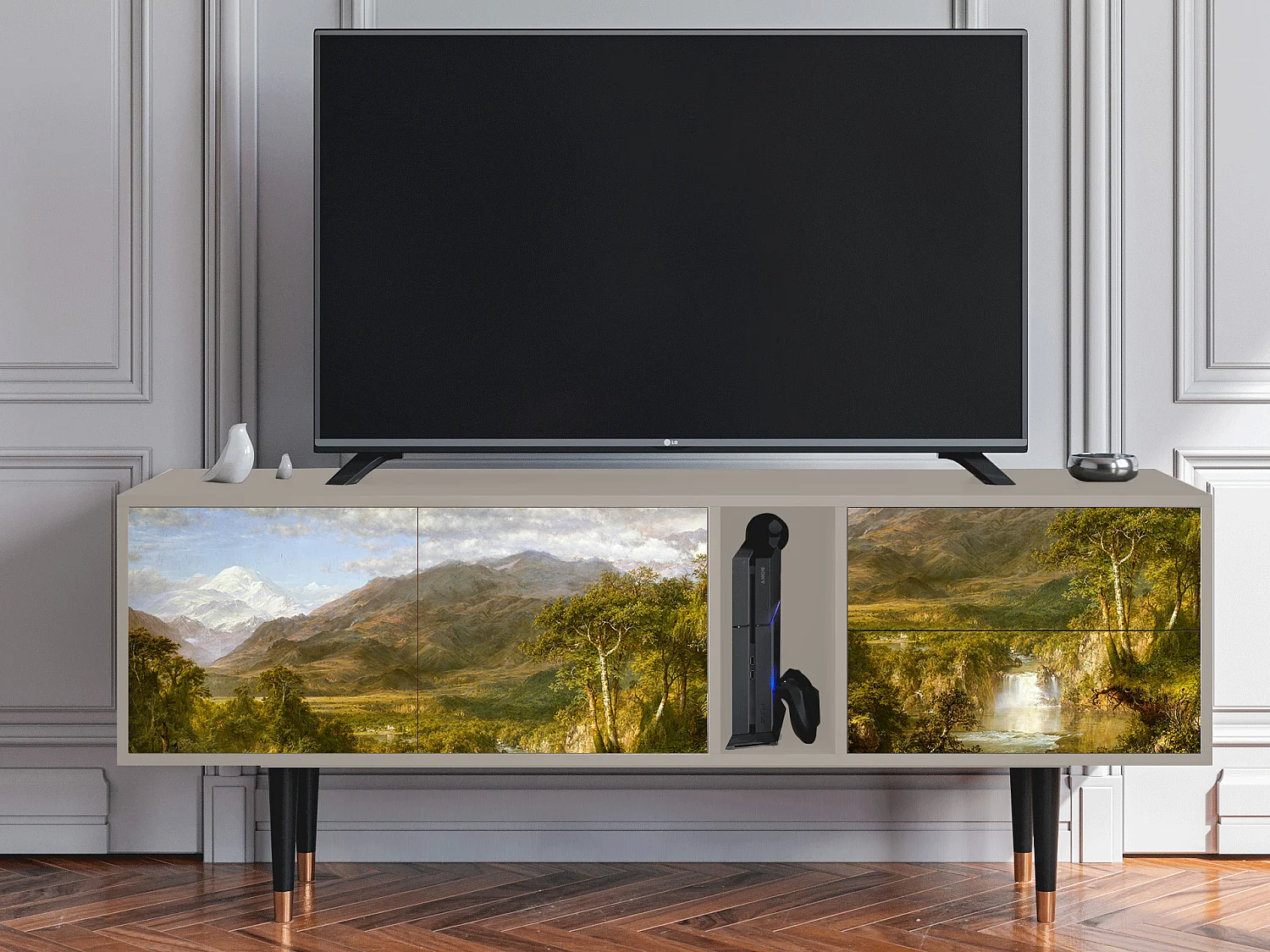 TV-meubel - 170х69х48 cm - T1 - The Heart of the Andes , Zand