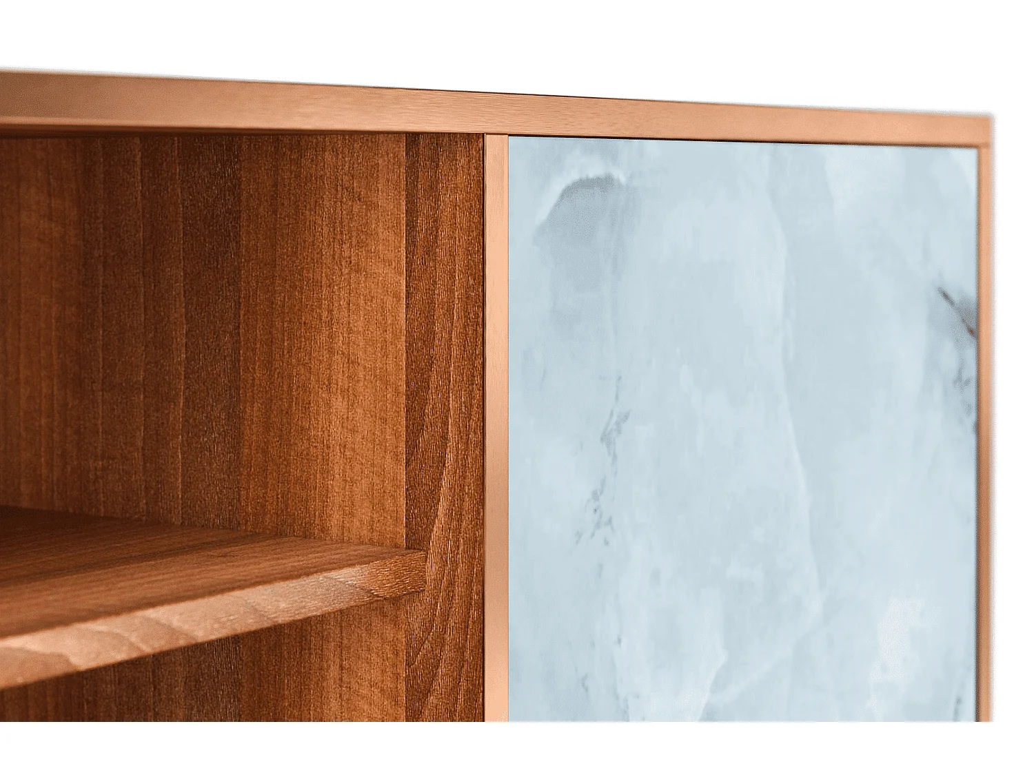 TV-Möbel - 170х69х48 cm - T2 - Glacial Colour, Walnuss