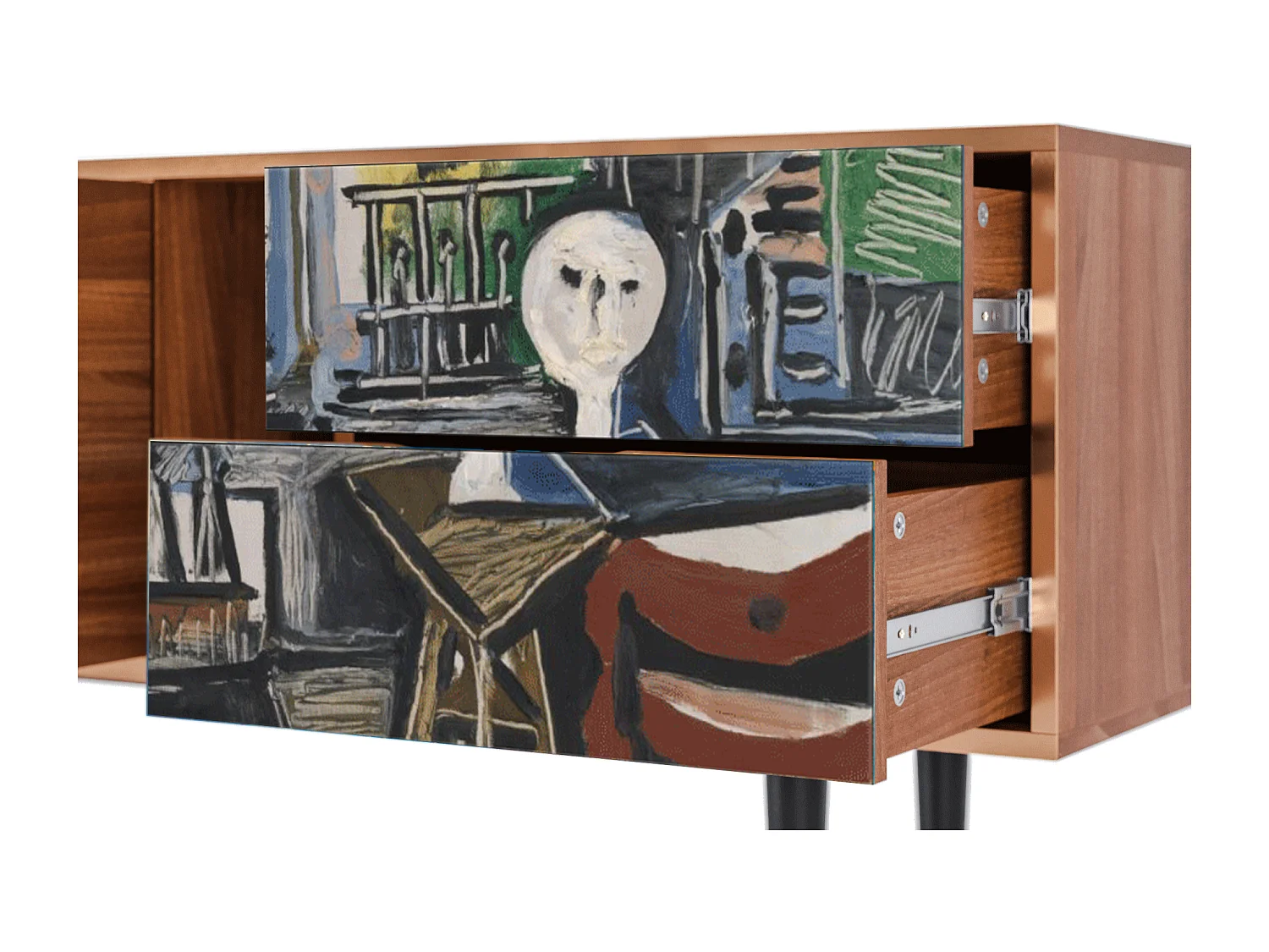 Mobile TV - 170х69х48 cm - T1 - The Studio , Noce