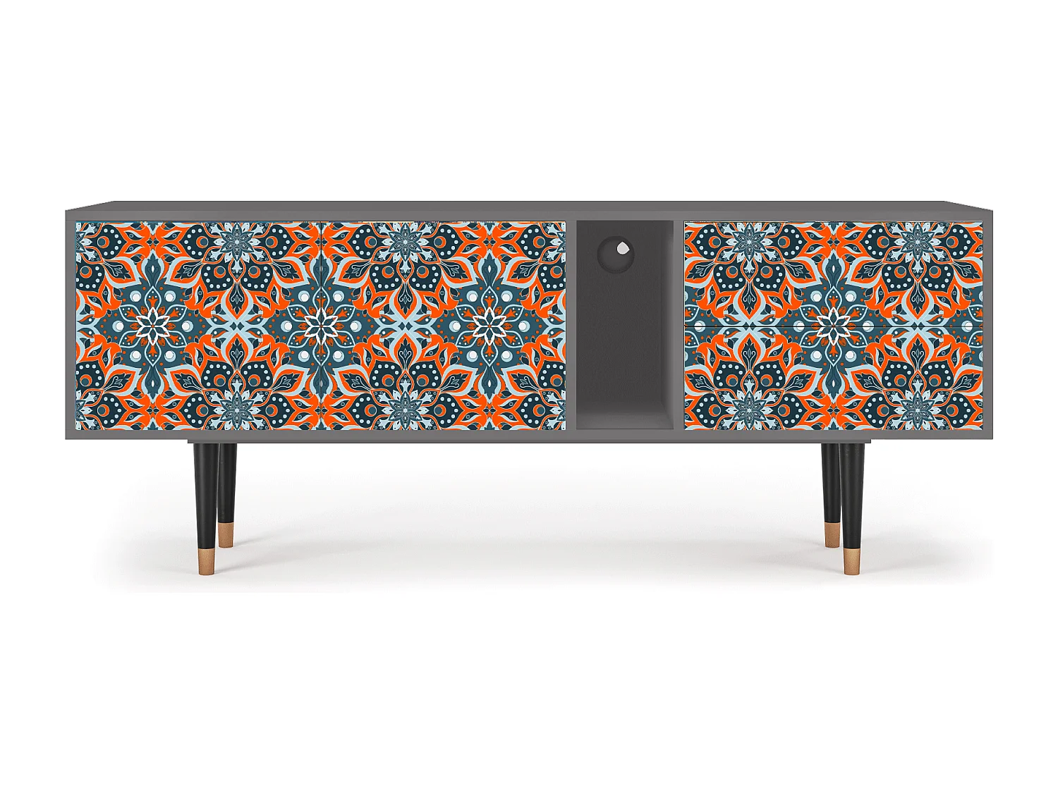 TV-meubel - 170х69х48 cm - T1 - Fire Beetle, Grijs