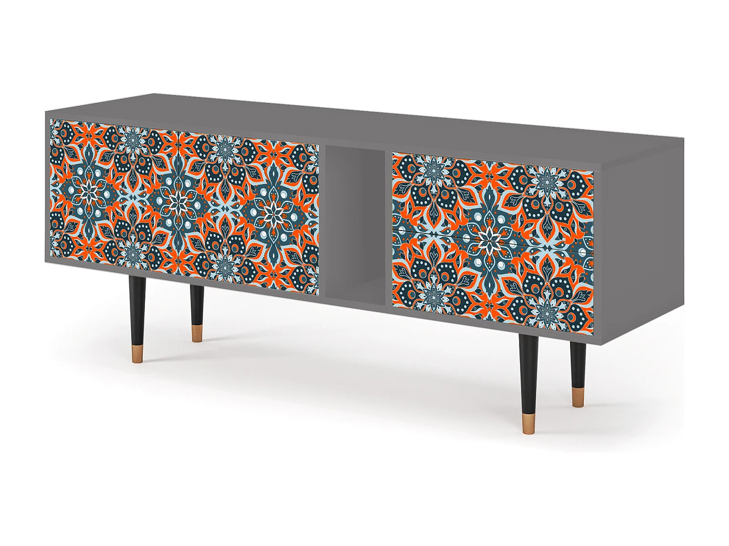 TV-meubel - 170х69х48 cm - T1 - Fire Beetle, Grijs