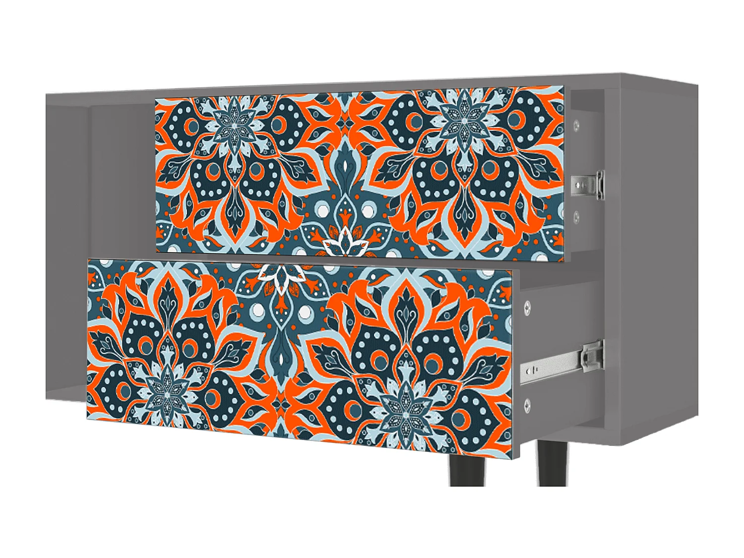 TV-meubel - 170х69х48 cm - T1 - Fire Beetle, Grijs