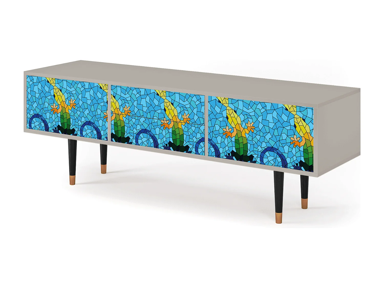 TV-meubel - 170х59х48 cm - T4 - Gaudi's Lizard, Zand