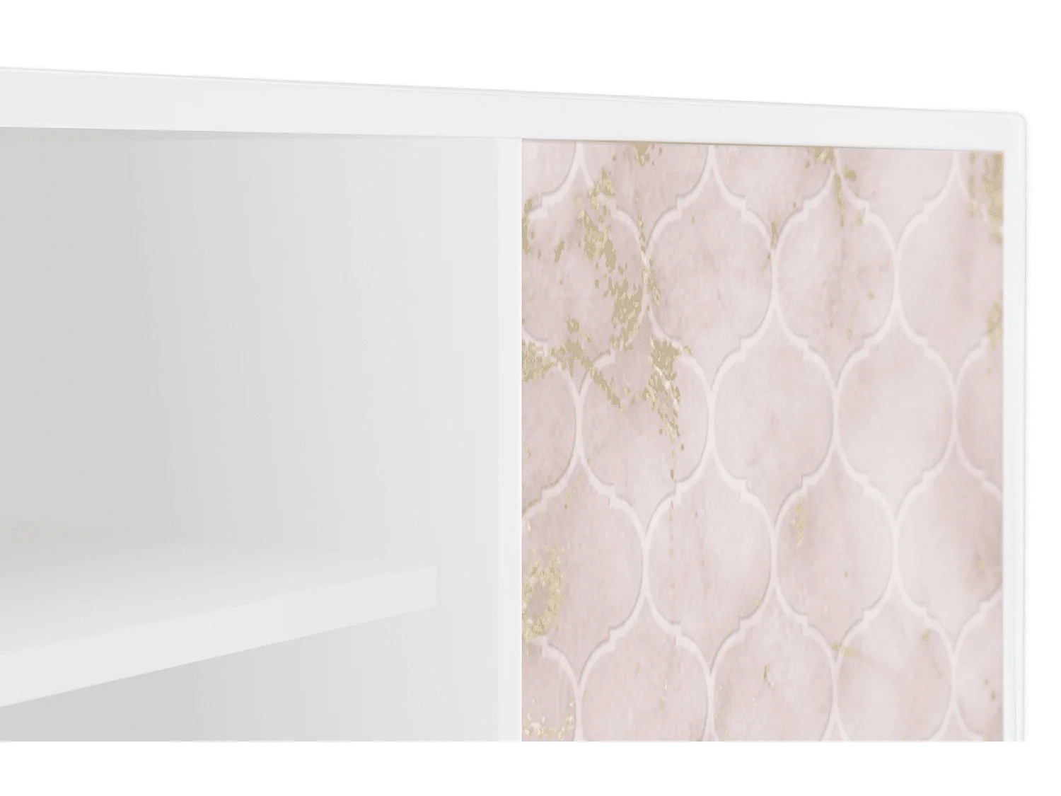 TV-meubel - 170х69х48 cm - T2 - Dirty Roses, Wit