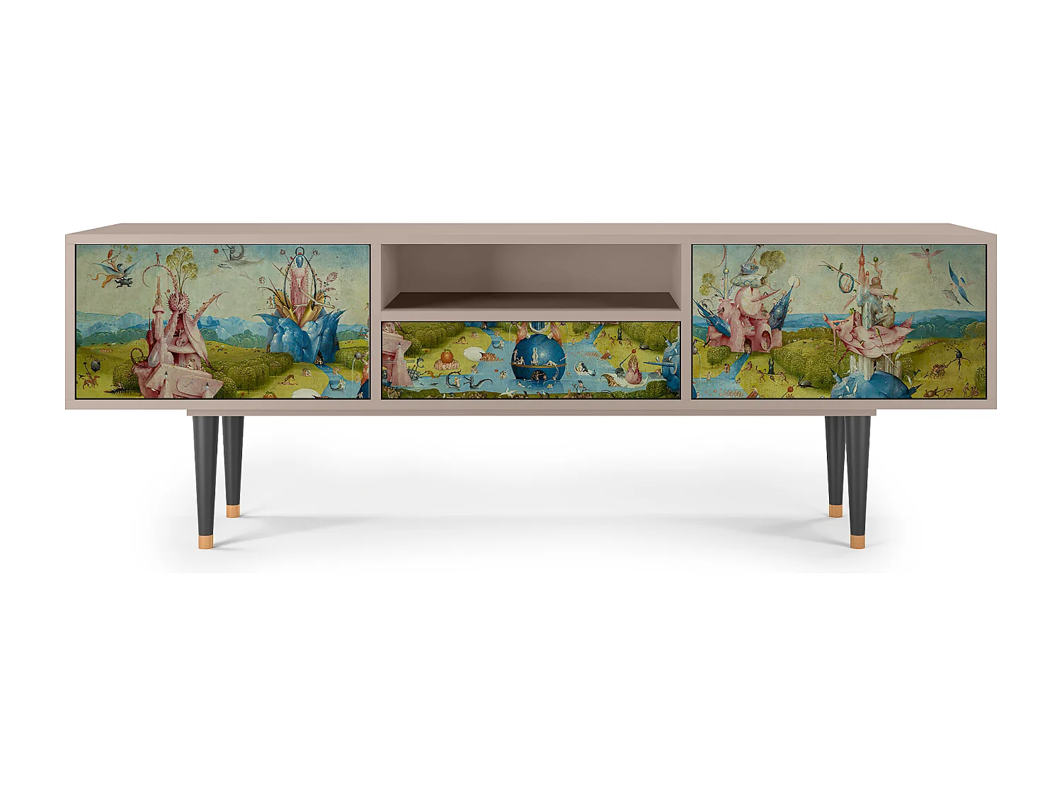 Meuble TV - 170х59х41 cm - T6 - The Garden 2 by Bosch, Latte