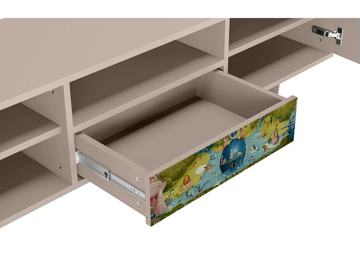 Meuble TV - 170х59х41 cm - T6 - The Garden 2 by Bosch, Latte