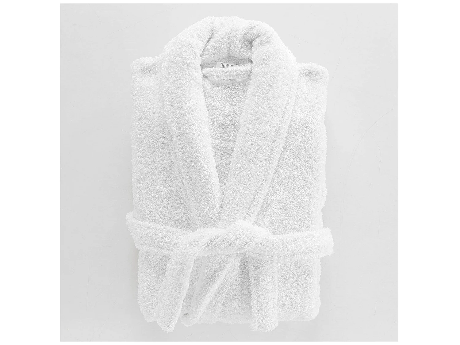 Peignoir Col Chale Tendresse blanc