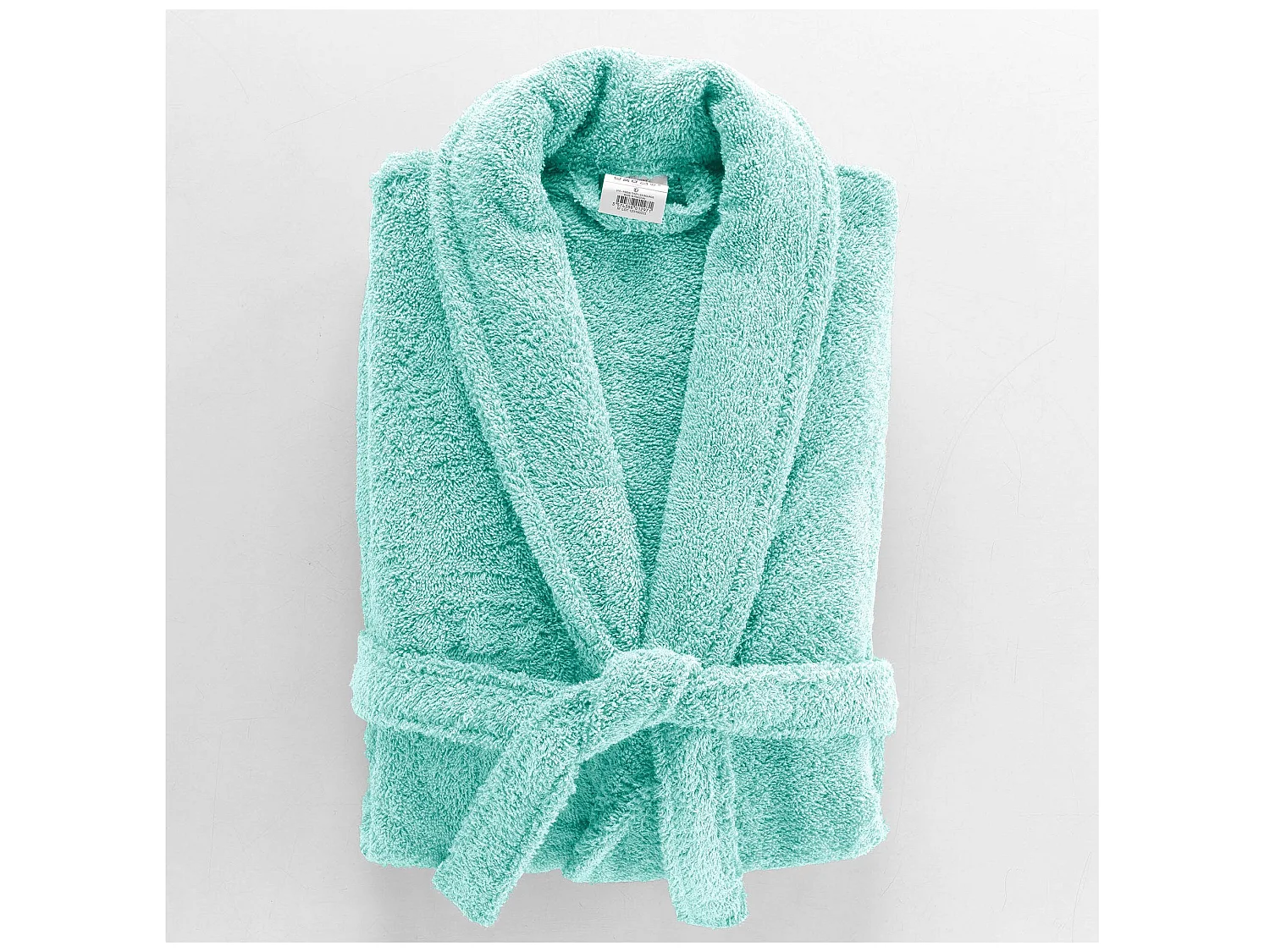 Peignoir Col Chale Tendresse vert celadon