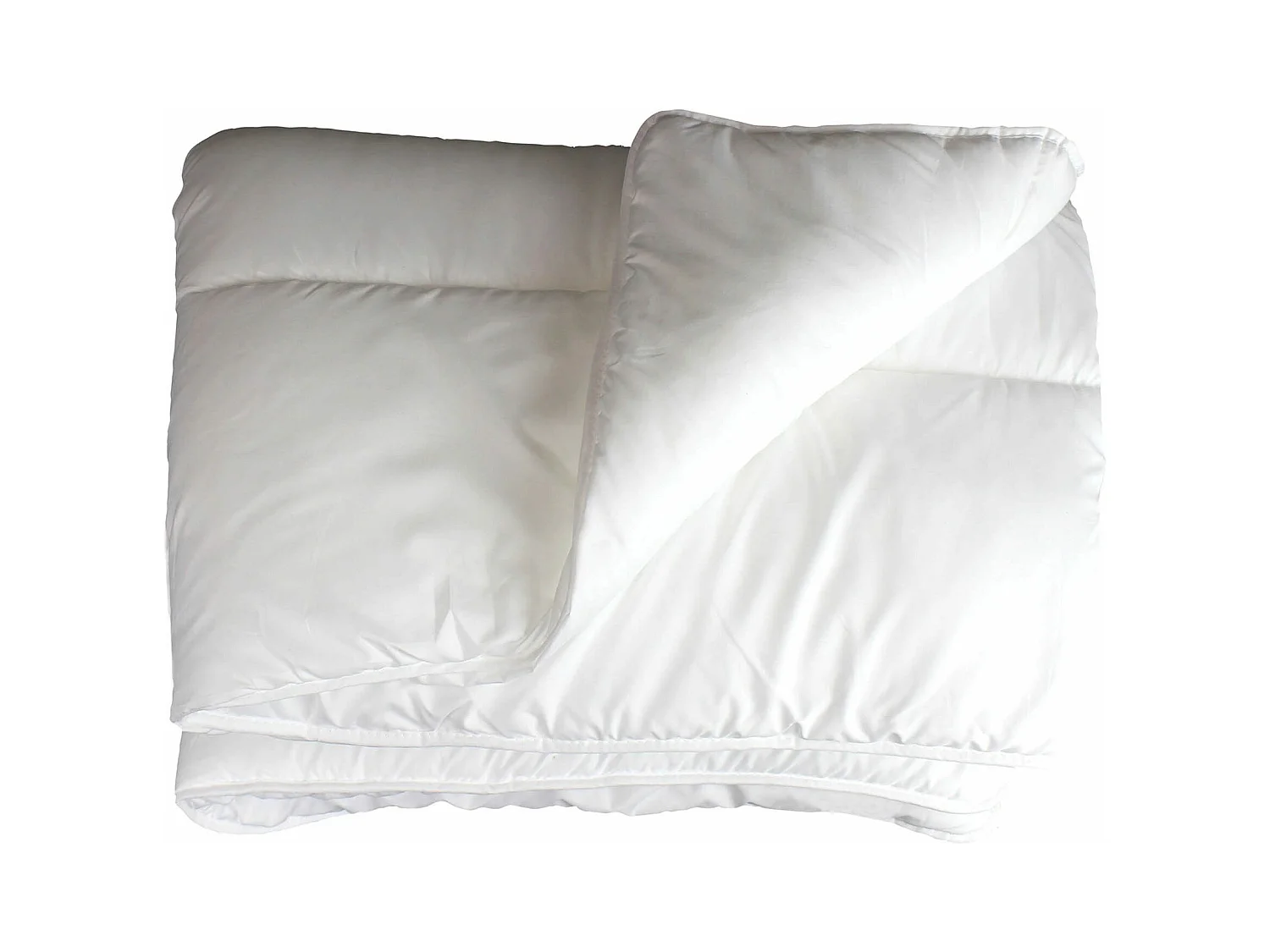 Couette Microfibre "Confort" 220x240cm Blanc