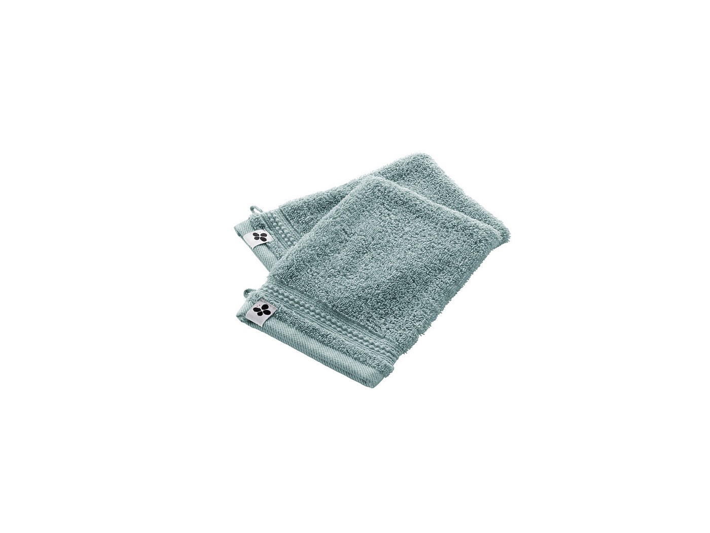 Gant De Toilette Coton Camaïeu Bleu - Lot De 8, Camaieu Bleu