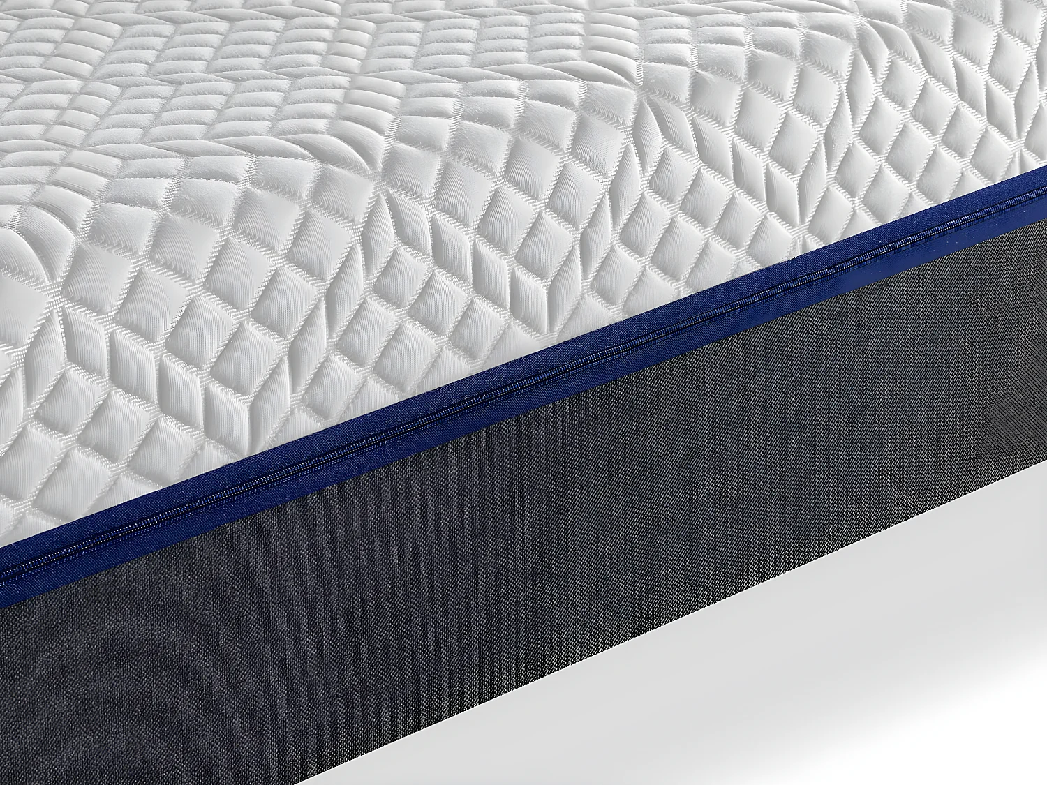 Matelas 90X180 COSMO, Epaisseur 25 CM, Dehoussable, ergonomique, hybride et respirant. Fermeté 3/5 Moyenne