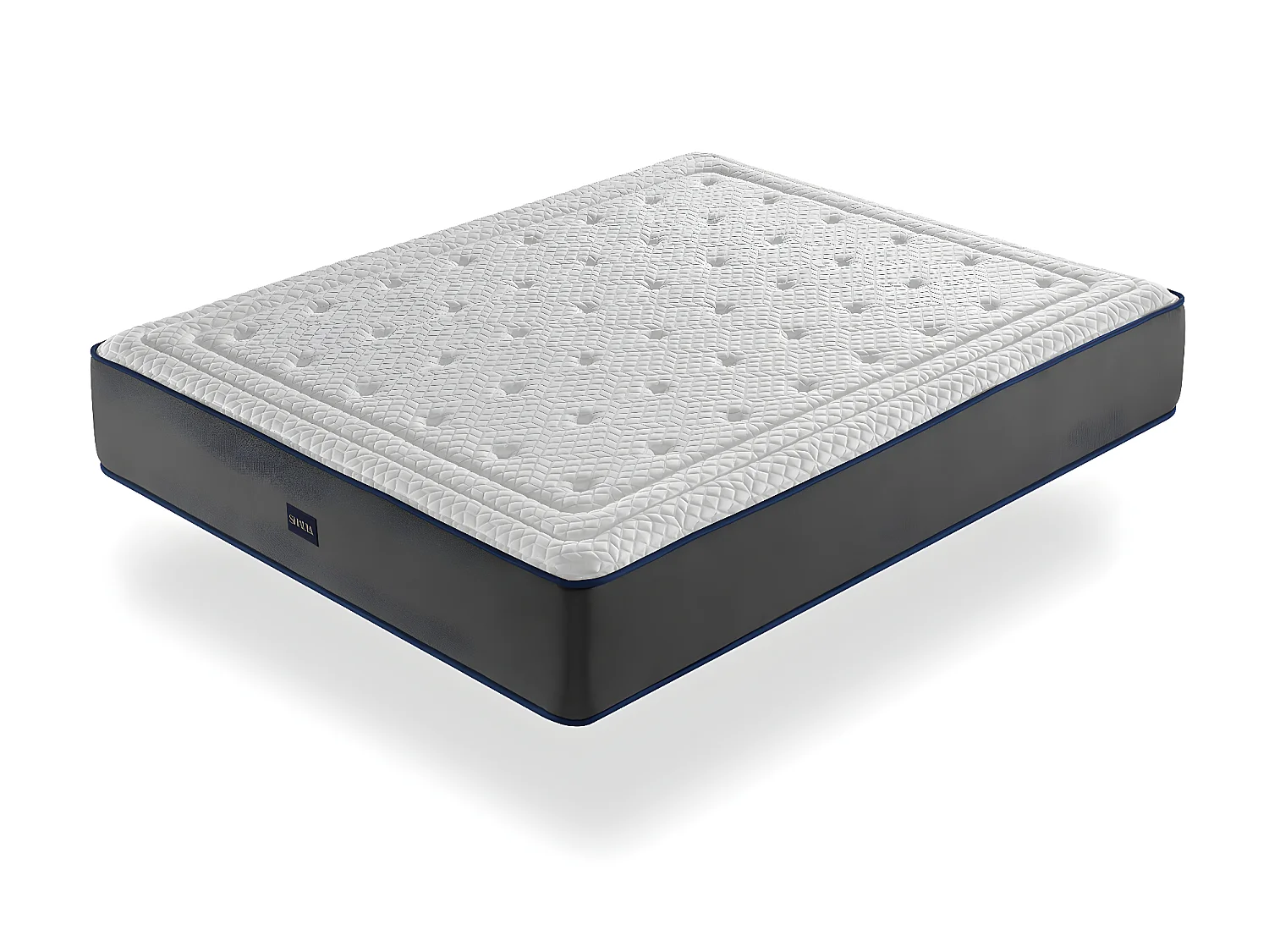 Matelas 80X180 OLYMPO, Epaisseur 30 CM, Moussee a memoire, ergonomique et respirant. Fermeté 3/5 Moyenne