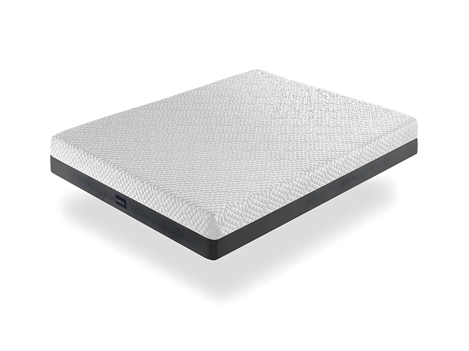 Matelas 105X200 COSMO, Epaisseur 25 CM, Dehoussable, ergonomique, hybride et respirant. Fermeté 3/5 Moyenne